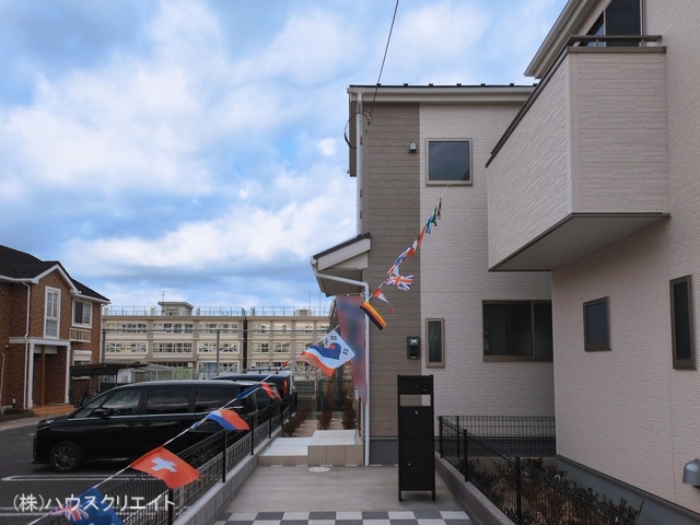 千葉県鎌ケ谷市鎌ケ谷8丁目の新築戸建て外構写真 2026年3月8日撮影