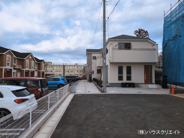 千葉県鎌ケ谷市鎌ケ谷8丁目の新築戸建て外構写真 2026年3月8日撮影