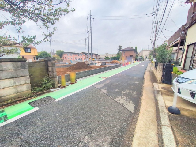 千葉県鎌ケ谷市鎌ケ谷８丁目の新築戸建て更地・土地写真 2025年9月30日撮影