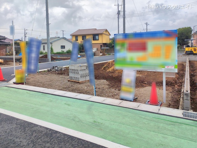 千葉県鎌ケ谷市鎌ケ谷８丁目の新築戸建て更地・土地写真 2025年9月30日撮影