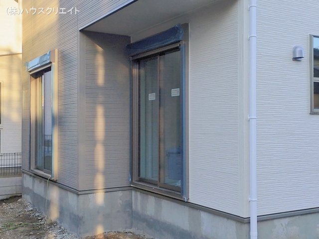 千葉県鎌ケ谷市鎌ケ谷８丁目の新築戸建て外構写真 2026年1月7日撮影