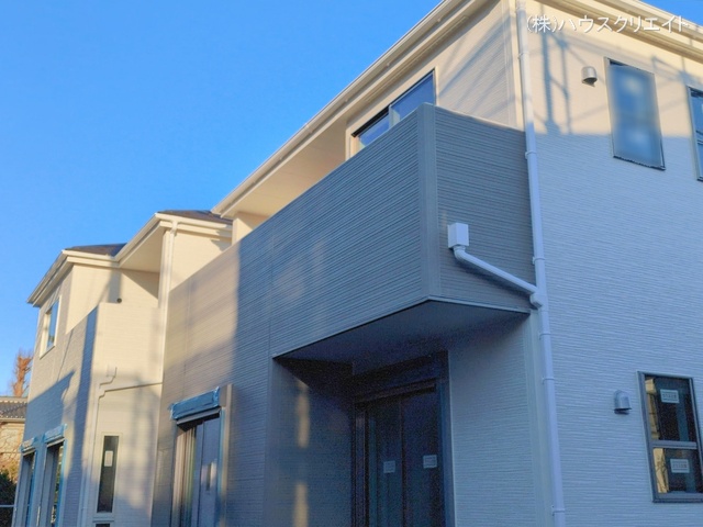 千葉県鎌ケ谷市鎌ケ谷８丁目の新築戸建て外構写真 2026年1月7日撮影