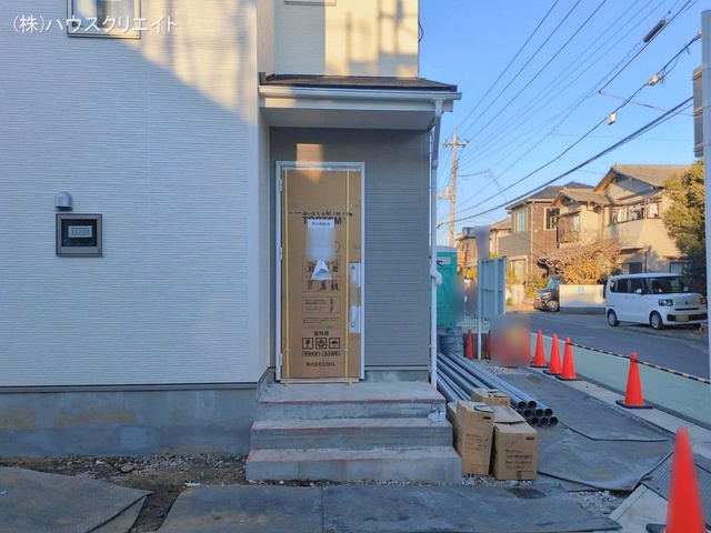 千葉県鎌ケ谷市鎌ケ谷８丁目の新築戸建て外構写真 2026年1月7日撮影