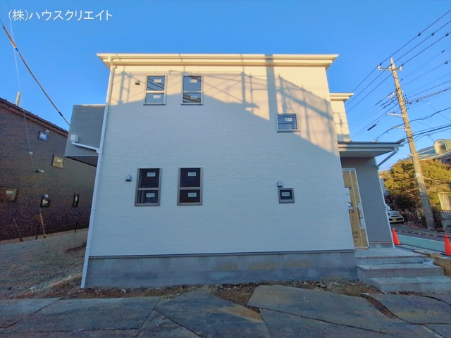 千葉県鎌ケ谷市鎌ケ谷８丁目の新築戸建て外構写真 2026年1月7日撮影