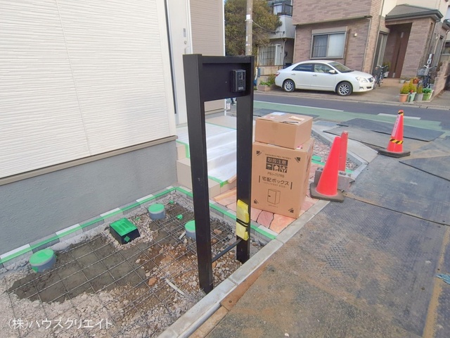 千葉県鎌ケ谷市鎌ケ谷８丁目の新築戸建て外構写真 2026年1月28日撮影