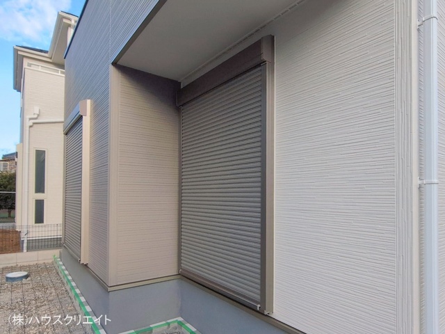 千葉県鎌ケ谷市鎌ケ谷８丁目の新築戸建て外構写真 2026年1月28日撮影