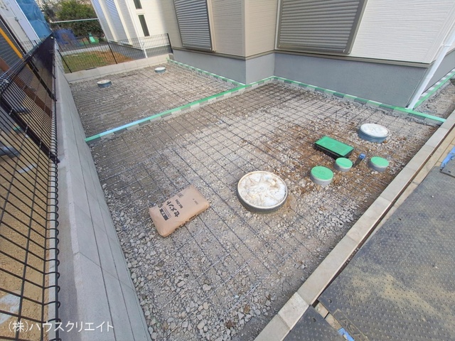 千葉県鎌ケ谷市鎌ケ谷８丁目の新築戸建て外構写真 2026年1月28日撮影