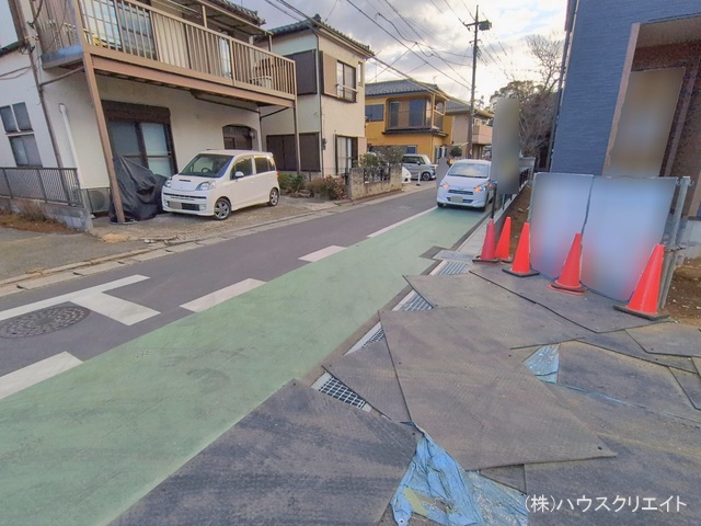 千葉県鎌ケ谷市鎌ケ谷８丁目の新築戸建て外構写真 2026年1月28日撮影