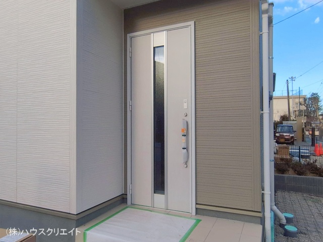 千葉県鎌ケ谷市鎌ケ谷８丁目の新築戸建て外構写真 2026年1月28日撮影