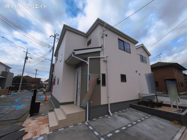 千葉県鎌ケ谷市鎌ケ谷８丁目の新築戸建て外構写真 2026年3月8日撮影