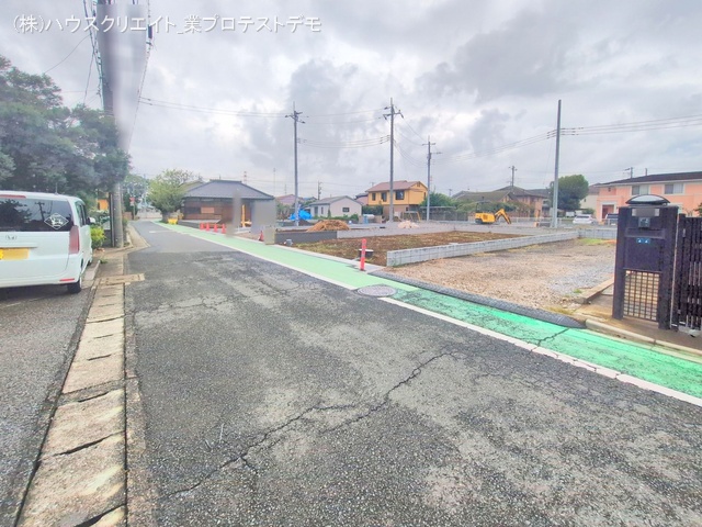 千葉県鎌ケ谷市鎌ケ谷８丁目の新築戸建て更地・土地写真 2025年9月30日撮影