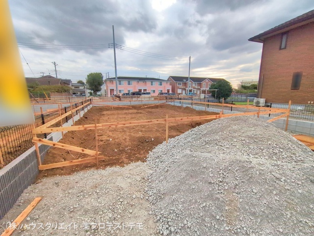 千葉県鎌ケ谷市鎌ケ谷８丁目の新築戸建て基礎写真 2025年10月9日撮影