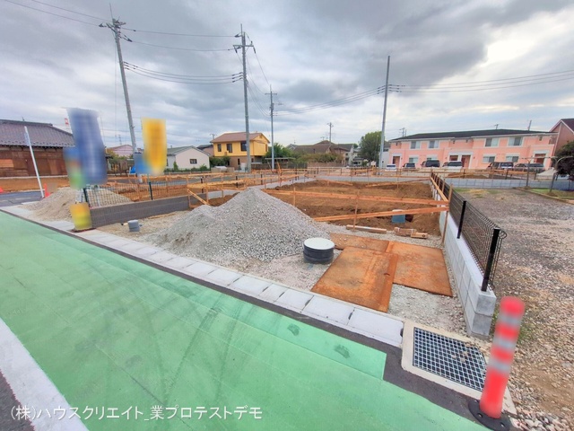 千葉県鎌ケ谷市鎌ケ谷８丁目の新築戸建て基礎写真 2025年10月9日撮影