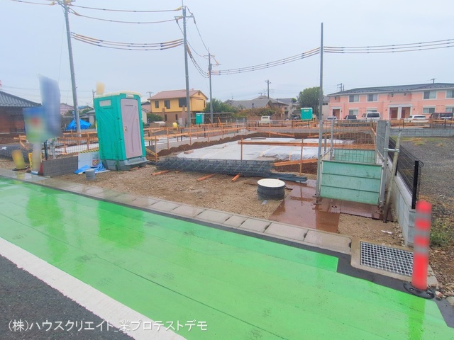 千葉県鎌ケ谷市鎌ケ谷８丁目の新築戸建て基礎写真 2025年10月21日撮影