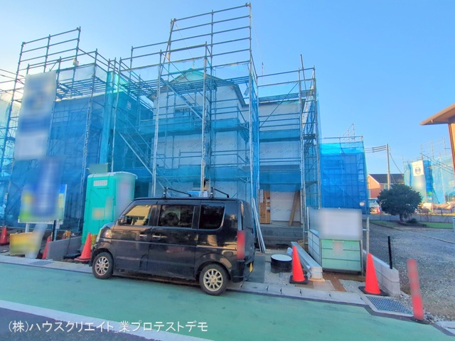 千葉県鎌ケ谷市鎌ケ谷８丁目の新築戸建てシート写真 2025年12月11日撮影