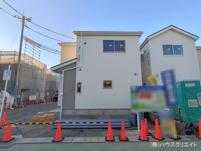 千葉県鎌ケ谷市鎌ケ谷８丁目の新築戸建て外構写真 2026年1月7日撮影