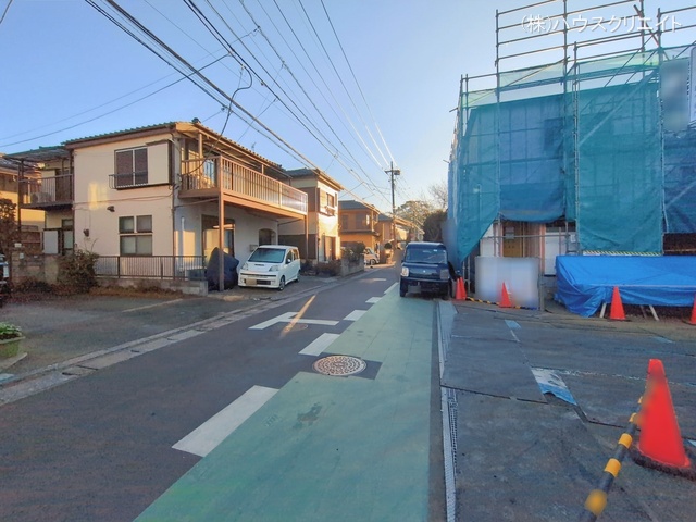 千葉県鎌ケ谷市鎌ケ谷８丁目の新築戸建て外構写真 2026年1月7日撮影