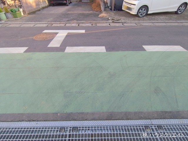 千葉県鎌ケ谷市鎌ケ谷８丁目の新築戸建て外構写真 2026年1月7日撮影