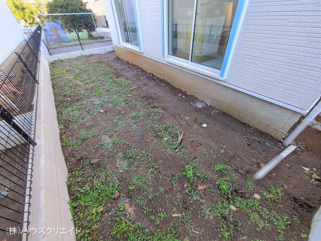 千葉県鎌ケ谷市鎌ケ谷８丁目の新築戸建て外構写真 2026年1月7日撮影