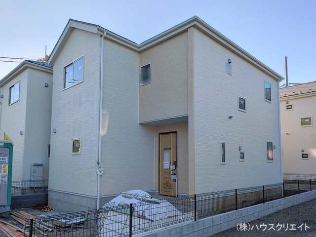 千葉県鎌ケ谷市鎌ケ谷８丁目の新築戸建て外構写真 2026年1月7日撮影