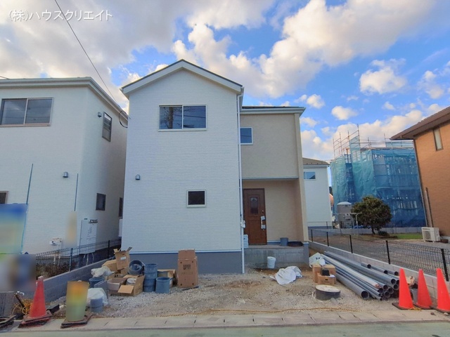 千葉県鎌ケ谷市鎌ケ谷８丁目の新築戸建て外構写真 2026年1月28日撮影