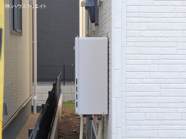 千葉県鎌ケ谷市鎌ケ谷８丁目の新築戸建て外構写真 2026年1月28日撮影