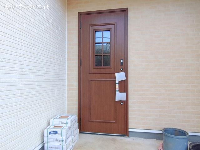 千葉県鎌ケ谷市鎌ケ谷８丁目の新築戸建て外構写真 2026年1月28日撮影