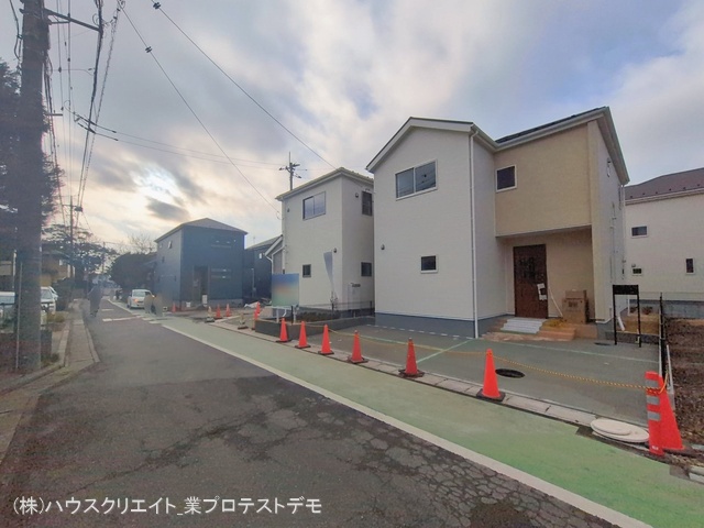 千葉県鎌ケ谷市鎌ケ谷８丁目の新築戸建て外構写真 2026年2月17日撮影