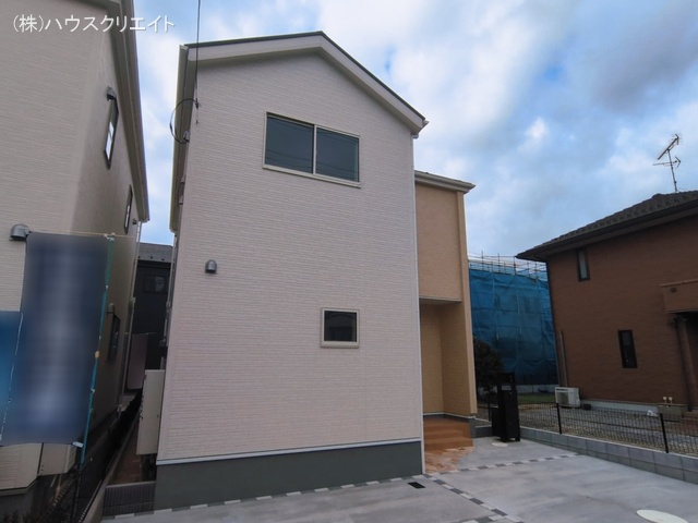 千葉県鎌ケ谷市鎌ケ谷８丁目の新築戸建て外構写真 2026年3月8日撮影
