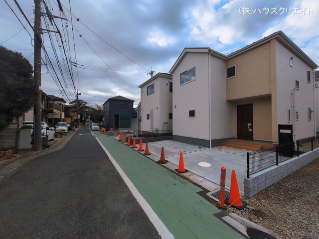 千葉県鎌ケ谷市鎌ケ谷８丁目の新築戸建て外構写真 2026年3月8日撮影