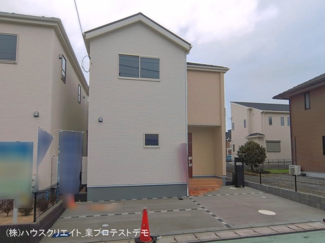 千葉県鎌ケ谷市鎌ケ谷８丁目の新築戸建て外構写真 2026年3月31日撮影