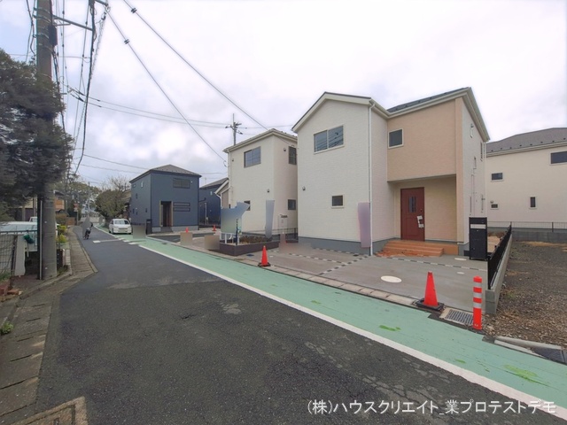 千葉県鎌ケ谷市鎌ケ谷８丁目の新築戸建て外構写真 2026年3月31日撮影