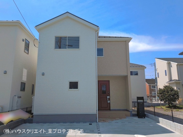 千葉県鎌ケ谷市鎌ケ谷８丁目の新築戸建て完成写真 2026年4月16日撮影