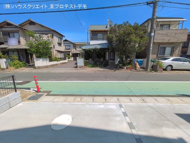 千葉県鎌ケ谷市鎌ケ谷８丁目の新築戸建て完成写真 2026年4月16日撮影