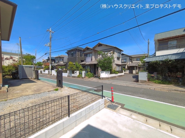 千葉県鎌ケ谷市鎌ケ谷８丁目の新築戸建て完成写真 2026年4月16日撮影