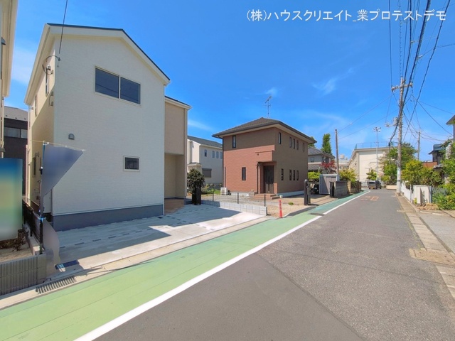 千葉県鎌ケ谷市鎌ケ谷８丁目の新築戸建て完成写真 2026年4月16日撮影
