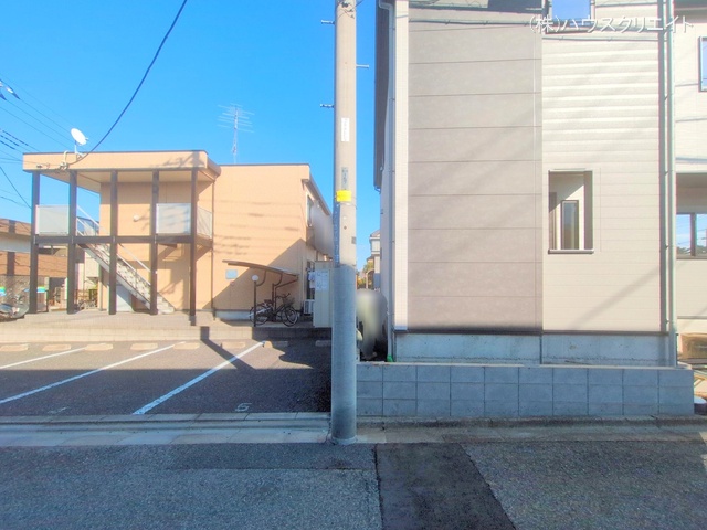 千葉県柏市みどり台２丁目の新築戸建て外構写真 2025年12月16日撮影