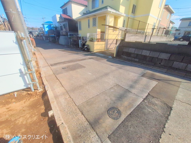 千葉県柏市みどり台２丁目の新築戸建て外構写真 2025年12月16日撮影