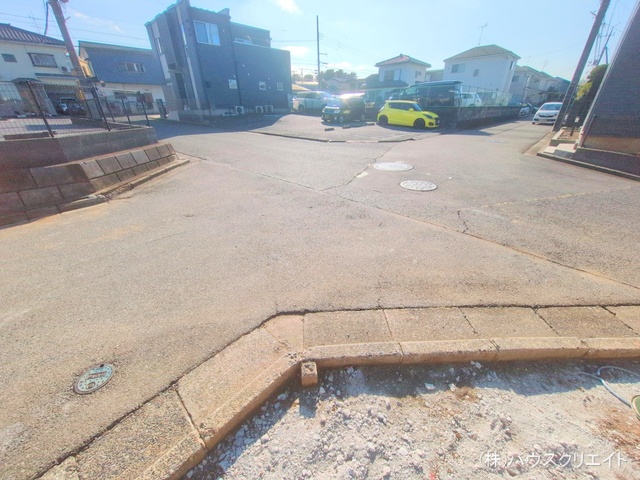 千葉県柏市みどり台２丁目の新築戸建て外構写真 2025年12月16日撮影