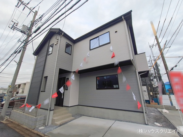 千葉県柏市みどり台２丁目の新築戸建て完成写真 2026年1月6日撮影