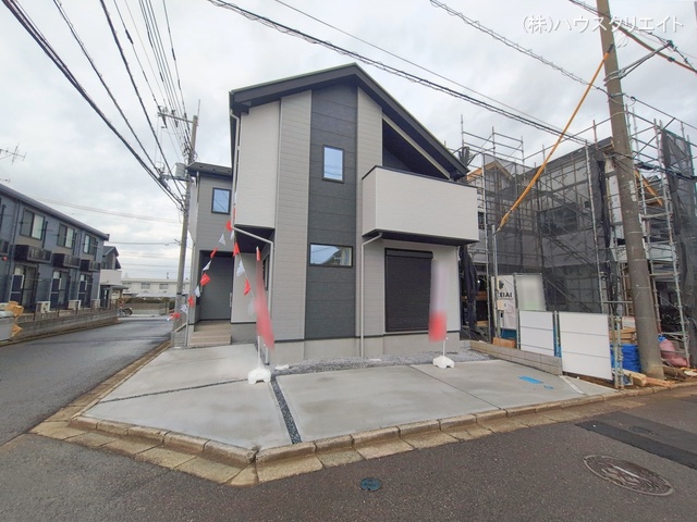 千葉県柏市みどり台２丁目の新築戸建て完成写真 2026年1月6日撮影