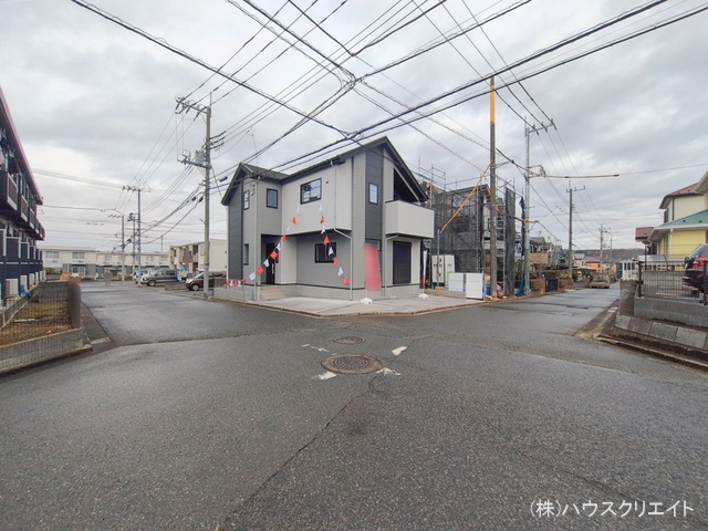 千葉県柏市みどり台２丁目の新築戸建て完成写真 2026年1月6日撮影