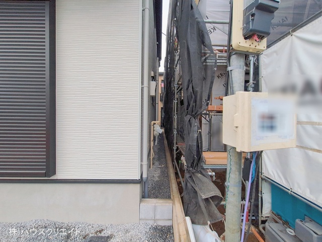 千葉県柏市みどり台２丁目の新築戸建て完成写真 2026年1月6日撮影