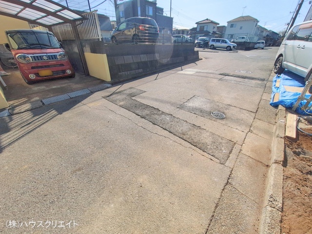 千葉県柏市みどり台2丁目の新築戸建て外構写真 2026年1月29日撮影