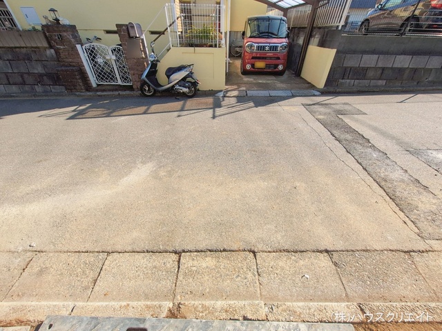 千葉県柏市みどり台2丁目の新築戸建て外構写真 2026年1月29日撮影