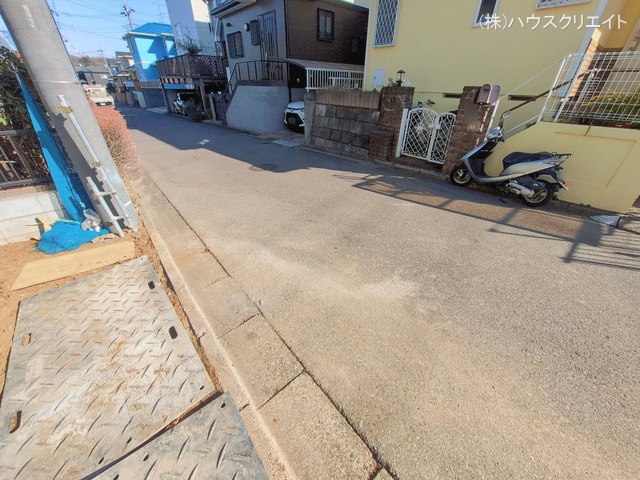 千葉県柏市みどり台2丁目の新築戸建て外構写真 2026年1月29日撮影