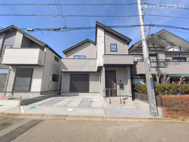 千葉県柏市みどり台2丁目の新築戸建て完成写真 2026年2月26日撮影