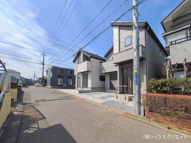 千葉県柏市みどり台2丁目の新築戸建て完成写真 2026年2月26日撮影