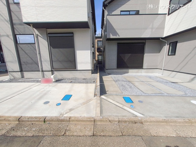 千葉県柏市みどり台2丁目の新築戸建て完成写真 2026年2月26日撮影