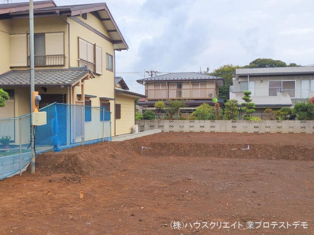 千葉県船橋市習志野台５丁目の新築戸建て更地・土地写真 2025年9月30日撮影